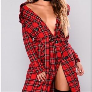 Plaid 36 point 5 jacket